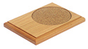 BF Woods Coaster w/ Cork Insert - Cherry